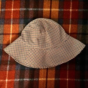 Zara Kids Houndstooth Bucket Hat